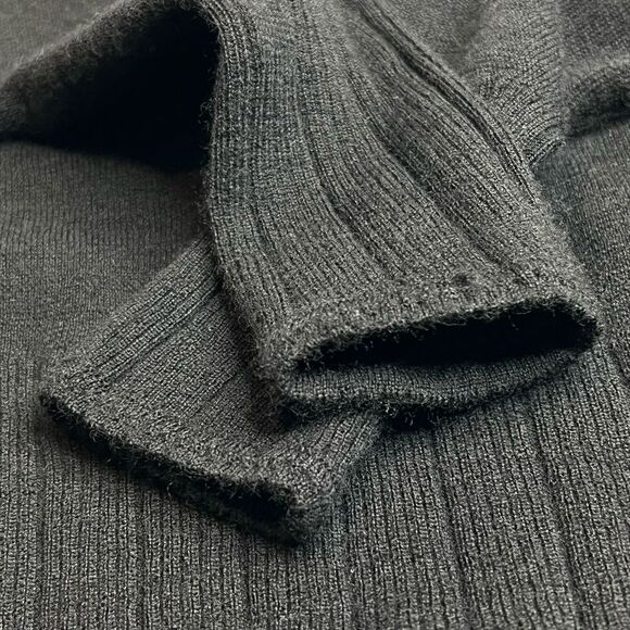 Mercer & Madison black merino wool crew neck sweater size XL - Picture 12 of 15